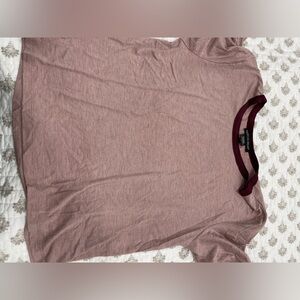 American Dream Rose and Burgundy Tee